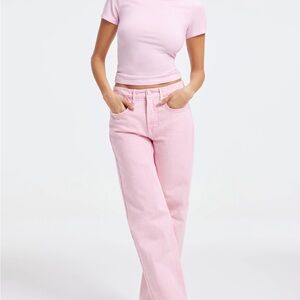 Good American 90’s relaxed jeans